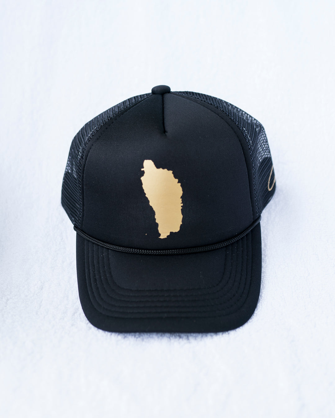 DOMINICA GOLD TRUCKER HAT