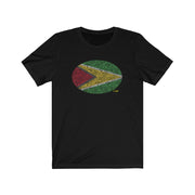 Guyana Flag Text T Shirt