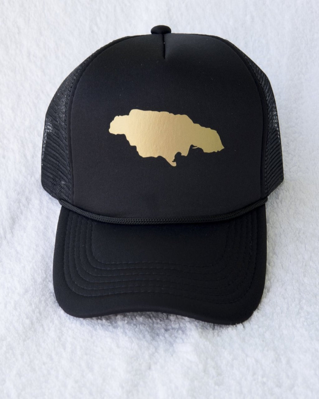 JAMAICA GOLD TRUCKER HAT